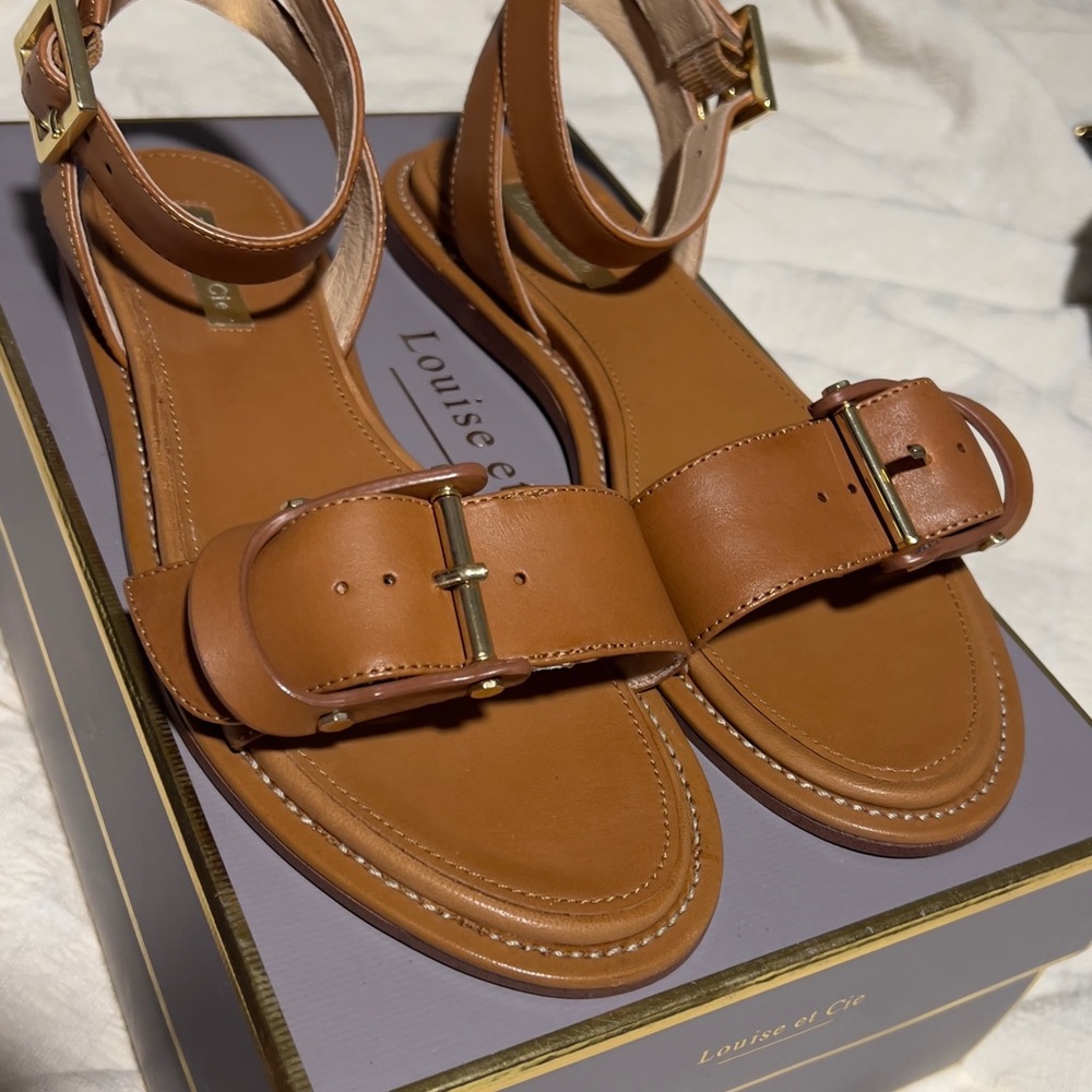 Louise et Cie Lo Benue Leather Sandals